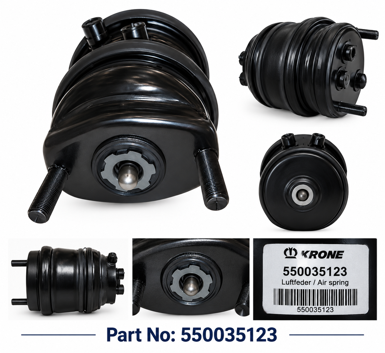 Fren körüğü 16/24'' Doppelmembran Krone no: 550035123